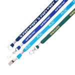 SDP1217354 Price Buster Flat Polyester 1/2" Lanyards with Custom Imprint